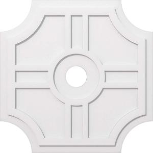 imageEkena Millwork CMP14HS03000 Haus Architectural Grade PVC Contemporary Urethane Ceiling Medallions 14quotOD x 3quotID x 4 12quotC x 1quotP36OD x 5ID x 12C x 1P