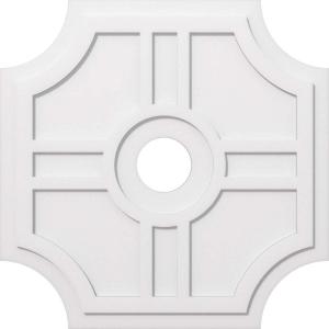imageEkena Millwork CMP14HS03000 Haus Architectural Grade PVC Contemporary Urethane Ceiling Medallions 14quotOD x 3quotID x 4 12quotC x 1quotP36OD x 6ID x 12C x 1P