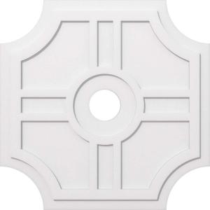 imageEkena Millwork CMP14HS03000 Haus Architectural Grade PVC Contemporary Urethane Ceiling Medallions 14quotOD x 3quotID x 4 12quotC x 1quotP40OD x 6ID x 13 14C x 1P