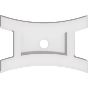 imageEkena Millwork CMP14X9HN03000 Haven Architectural Grade PVC Contemporary Urethane Ceiling Medallions 14quotW x 9 38quotH x 3quotID x 3quotC x 1quotP10W x 6 58H x 1ID x 2C x 1P