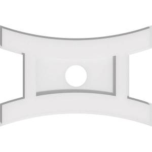 imageEkena Millwork CMP14X9HN03000 Haven Architectural Grade PVC Contemporary Urethane Ceiling Medallions 14quotW x 9 38quotH x 3quotID x 3quotC x 1quotP14W x 9 38H x 2ID x 3C x 1P