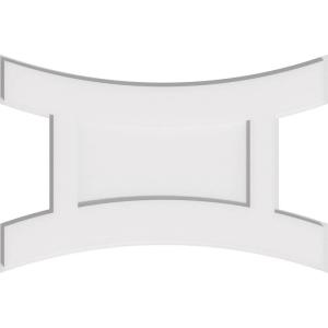 imageEkena Millwork CMP14X9HN03000 Haven Architectural Grade PVC Contemporary Urethane Ceiling Medallions 14quotW x 9 38quotH x 3quotID x 3quotC x 1quotP24W x 16H x 5 14C x 1P
