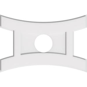 imageEkena Millwork CMP14X9HN03000 Haven Architectural Grade PVC Contemporary Urethane Ceiling Medallions 14quotW x 9 38quotH x 3quotID x 3quotC x 1quotP24W x 16H x 5ID x 5 14C x 1P