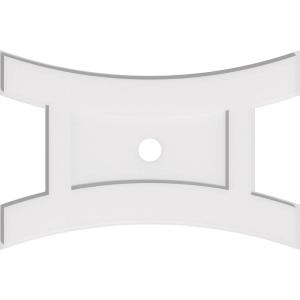 imageEkena Millwork CMP14X9HN03000 Haven Architectural Grade PVC Contemporary Urethane Ceiling Medallions 14quotW x 9 38quotH x 3quotID x 3quotC x 1quotP26W x 17 38H x 2ID x 5 12C x 1P