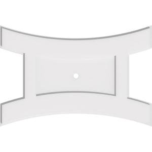 imageEkena Millwork CMP14X9HN03000 Haven Architectural Grade PVC Contemporary Urethane Ceiling Medallions 14quotW x 9 38quotH x 3quotID x 3quotC x 1quotP30W x 20H x 1ID x 6 12C x 1P