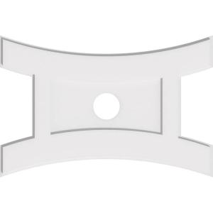 imageEkena Millwork CMP14X9HN03000 Haven Architectural Grade PVC Contemporary Urethane Ceiling Medallions 14quotW x 9 38quotH x 3quotID x 3quotC x 1quotP32W x 21 38H x 4ID x 7C x 1P