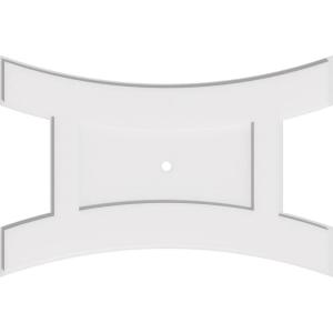 imageEkena Millwork CMP14X9HN03000 Haven Architectural Grade PVC Contemporary Urethane Ceiling Medallions 14quotW x 9 38quotH x 3quotID x 3quotC x 1quotP34W x 22 58H x 1ID x 7 14C x 1P