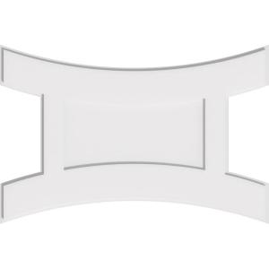 imageEkena Millwork CMP14X9HN03000 Haven Architectural Grade PVC Contemporary Urethane Ceiling Medallions 14quotW x 9 38quotH x 3quotID x 3quotC x 1quotP36W x 24H x 7 34C x 1P