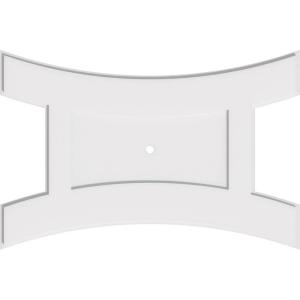 imageEkena Millwork CMP14X9HN03000 Haven Architectural Grade PVC Contemporary Urethane Ceiling Medallions 14quotW x 9 38quotH x 3quotID x 3quotC x 1quotP38W x 25 38H x 1ID x 8 14C x 1P