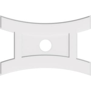 imageEkena Millwork CMP14X9HN03000 Haven Architectural Grade PVC Contemporary Urethane Ceiling Medallions 14quotW x 9 38quotH x 3quotID x 3quotC x 1quotP38W x 25 38H x 5ID x 8 14C x 1P