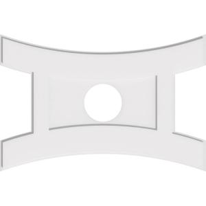 imageEkena Millwork CMP14X9HN03000 Haven Architectural Grade PVC Contemporary Urethane Ceiling Medallions 14quotW x 9 38quotH x 3quotID x 3quotC x 1quotP38W x 25 38H x 7ID x 8 14C x 1P