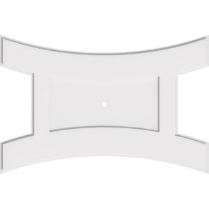 imageEkena Millwork CMP14X9HN03000 Haven Architectural Grade PVC Contemporary Urethane Ceiling Medallions 14quotW x 9 38quotH x 3quotID x 3quotC x 1quotP40W x 26 58H x 1ID x 8 34C x 1P