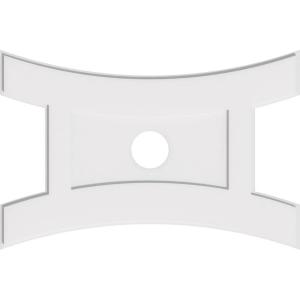imageEkena Millwork CMP14X9HN03000 Haven Architectural Grade PVC Contemporary Urethane Ceiling Medallions 14quotW x 9 38quotH x 3quotID x 3quotC x 1quotP40W x 26 58H x 5ID x 8 34C x 1P