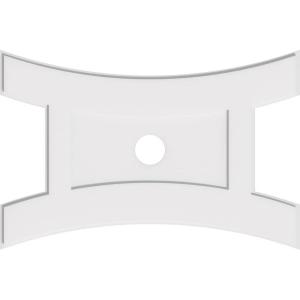 imageEkena Millwork CMP14X9HN03000 Haven Architectural Grade PVC Contemporary Urethane Ceiling Medallions 14quotW x 9 38quotH x 3quotID x 3quotC x 1quotP40W x 26 58H x 4ID x 8 34C x 1P