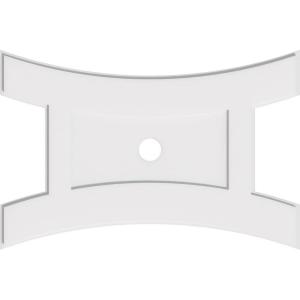 imageEkena Millwork CMP14X9HN03000 Haven Architectural Grade PVC Contemporary Urethane Ceiling Medallions 14quotW x 9 38quotH x 3quotID x 3quotC x 1quotP40W x 26 58H x 3ID x 8 34C x 1P