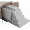 imageEkena Millwork WPKP104X06DS Deluxe Shaker 8 Length PVC Wainscoting Kit Heights up to 104quot 12quot  15quot Adjustable Wall Panels WhiteHeights up to 104