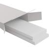 imageEkena Millwork WPKP0604X96BBCS Classic Wainscot Systems RailPak 8 Length 3 12quot Top Rail ampamp 5 12quot Bottom Rail White3 12 Top Rail  5 12 Bottom Rail