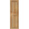 imageEkena Millwork RBF06S11X036RWR TimberCraft Two 5 38quot Boards Framed BoardnBatten Rustic Wood Shutters Per Pair 10 34quotW x 36quotH Rough Sawn Western Red Cedar