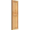 imageEkena Millwork RBF06S11X036RWR TimberCraft Two 5 38quot Boards Framed BoardnBatten Rustic Wood Shutters Per Pair 10 34quotW x 36quotH Rough Sawn Western Red Cedar
