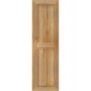imageEkena Millwork RBF06S11X037RWR TimberCraft Two 5 38quot Boards Framed BoardnBatten Rustic Wood Shutters Per Pair 10 34quotW x 37quotH Rough Sawn Western Red Cedar