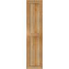 imageEkena Millwork RBF06S11X045RWR TimberCraft Two 5 38quot Boards Framed BoardnBatten Rustic Wood Shutters Per Pair 10 34quotW x 45quotH Rough Sawn Western Red Cedar