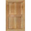 imageEkena Millwork RBF06S16X026RWR TimberCraft Three 5 38quot Boards Framed BoardnBatten Rustic Wood Shutters Per Pair 16 18quotW x 26quotH Rough Sawn Western Red Cedar