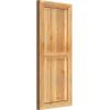 imageEkena Millwork RBF06S16X036RWR TimberCraft Three 5 38quot Boards Framed BoardnBatten Rustic Wood Shutters Per Pair 16 18quotW x 36quotH Rough Sawn Western Red Cedar