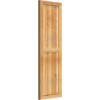 imageEkena Millwork RBF06S16X051RWR TimberCraft Three 5 38quot Boards Framed BoardnBatten Rustic Wood Shutters Per Pair 16 18quotW x 51quotH Rough Sawn Western Red Cedar