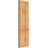 imageEkena Millwork RBF06S16X054RWR TimberCraft Three 5 38quot Boards Framed BoardnBatten Rustic Wood Shutters Per Pair 16 18quotW x 54quotH Rough Sawn Western Red Cedar
