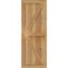 imageEkena Millwork RBF06Z16X043RWR TimberCraft Three 5 38quot Boards Framed BoardnBatten wZBar Rustic Wood Shutters Per Pair 16 18quotW x 43quotH Rough Sawn Western Red Cedar