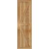 imageEkena Millwork RBF06Z16X055RWR TimberCraft Three 5 38quot Boards Framed BoardnBatten wZBar Rustic Wood Shutters Per Pair 16 18quotW x 55quotH Rough Sawn Western Red Cedar