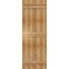 imageEkena Millwork RBJ06S21X060RWR TimberCraft Four 5 38quot Boards Joined BoardnBatten Rustic Wood Shutters Per Pair 21 12quotW x 60quotH Rough Sawn Western Red Cedar