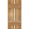 imageEkena Millwork RBS06S11X024RWR TimberCraft Two 5 38quot Boards Spaced BoardnBatten Rustic Wood Shutters Per Pair 11 14quotW x 24quotH Rough Sawn Western Red Cedar