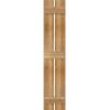 imageEkena Millwork RBS06S11X056RWR TimberCraft Two 5 38quot Boards Spaced BoardnBatten Rustic Wood Shutters Per Pair 11 14quotW x 56quotH Rough Sawn Western Red Cedar