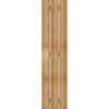 imageEkena Millwork RBS06S17X073RWR TimberCraft Three 5 38quot Boards Spaced BoardnBatten Rustic Wood Shutters Per Pair 17 18quotW x 73quotH Rough Sawn Western Red Cedar