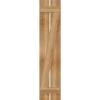 imageEkena Millwork RBS06Z11X054RWR TimberCraft Two 5 38quot Boards Spaced BoardnBatten wZBar Rustic Wood Shutters Per Pair 11 14quotW x 54quotH Rough Sawn Western Red Cedar