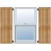 imageEkena Millwork RBF06S11X051RWR TimberCraft Two 5 38quot Boards Framed BoardnBatten Rustic Wood Shutters Per Pair 10 34quotW x 51quotH Rough Sawn Western Red Cedar