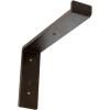 image2quotW x 12quotD x 7 34quotH Steel Truss Shelf Bracket Antiqued BrassAntiqued Bronze