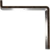 image2quotW x 12quotD x 7 34quotH Steel Truss Shelf Bracket Antiqued BrassAntiqued Pale Gold