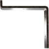 image2quotW x 12quotD x 7 34quotH Steel Truss Shelf Bracket Antiqued BrassAntiqued Warm Silver