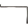 image2quotW x 12quotD x 7 34quotH Steel Truss Shelf Bracket Antiqued BrassAntiqued Warm Silver