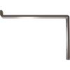 image2quotW x 12quotD x 7 34quotH Steel Truss Shelf Bracket Antiqued BrassHammered Brown