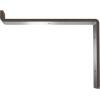 image2quotW x 12quotD x 7 34quotH Steel Truss Shelf Bracket Antiqued BrassHammered Dark Bronze