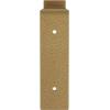 image2quotW x 12quotD x 7 34quotH Steel Truss Shelf Bracket Antiqued BrassHammered Gold