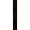 imageEkena Millwork BKTM01X05X08SLO 1 2quot W x 5 12quot D x 8quot H Loera Wrought Iron Bracket Single Center BraceAntiqued Bronze