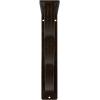 imageEkena Millwork BKTM01X05X08SLO 1 2quot W x 5 12quot D x 8quot H Loera Wrought Iron Bracket Single Center BraceAntiqued Bronze