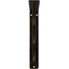 imageEkena Millwork BKTM01X05X08SLO 1 2quot W x 5 12quot D x 8quot H Loera Wrought Iron Bracket Single Center BraceAntiqued Bronze