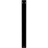 imageEkena Millwork BKTM01X05X08SLO 1 2quot W x 5 12quot D x 8quot H Loera Wrought Iron Bracket Single Center BracePowder Coated Black