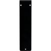 imageEkena Millwork BKTM01X05X08SLO 1 2quot W x 5 12quot D x 8quot H Loera Wrought Iron Bracket Single Center BracePowder Coated Black