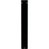 imageEkena Millwork BKTM01X05X08SLO 1 2quot W x 5 12quot D x 8quot H Loera Wrought Iron Bracket Single Center BracePowder Coated Black